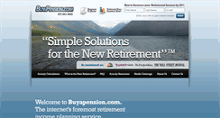 Desktop Screenshot of buyapension.com